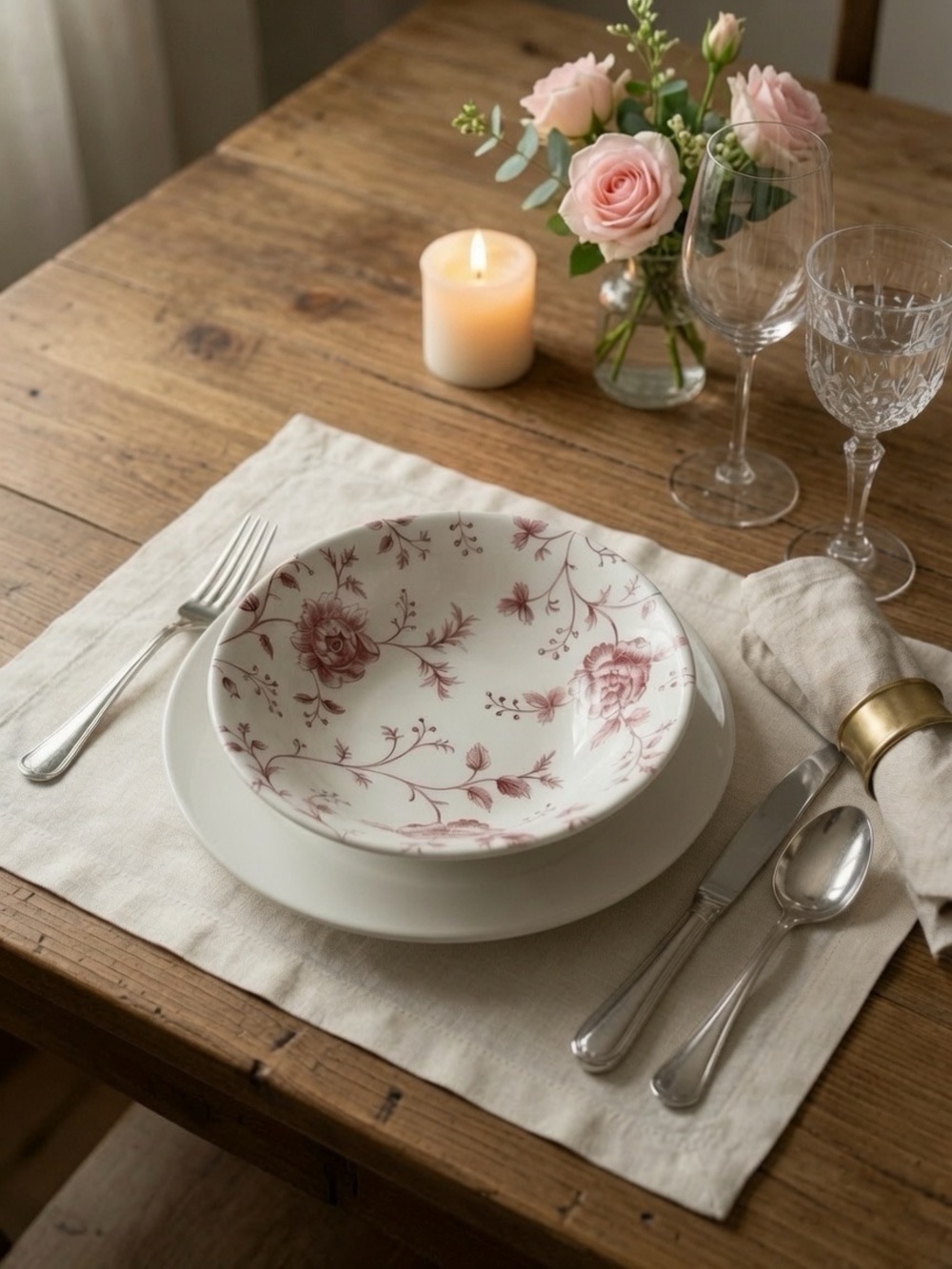 Queen’s Rose Chintz Red Coupe Cereal Bowl Replacement Made in England